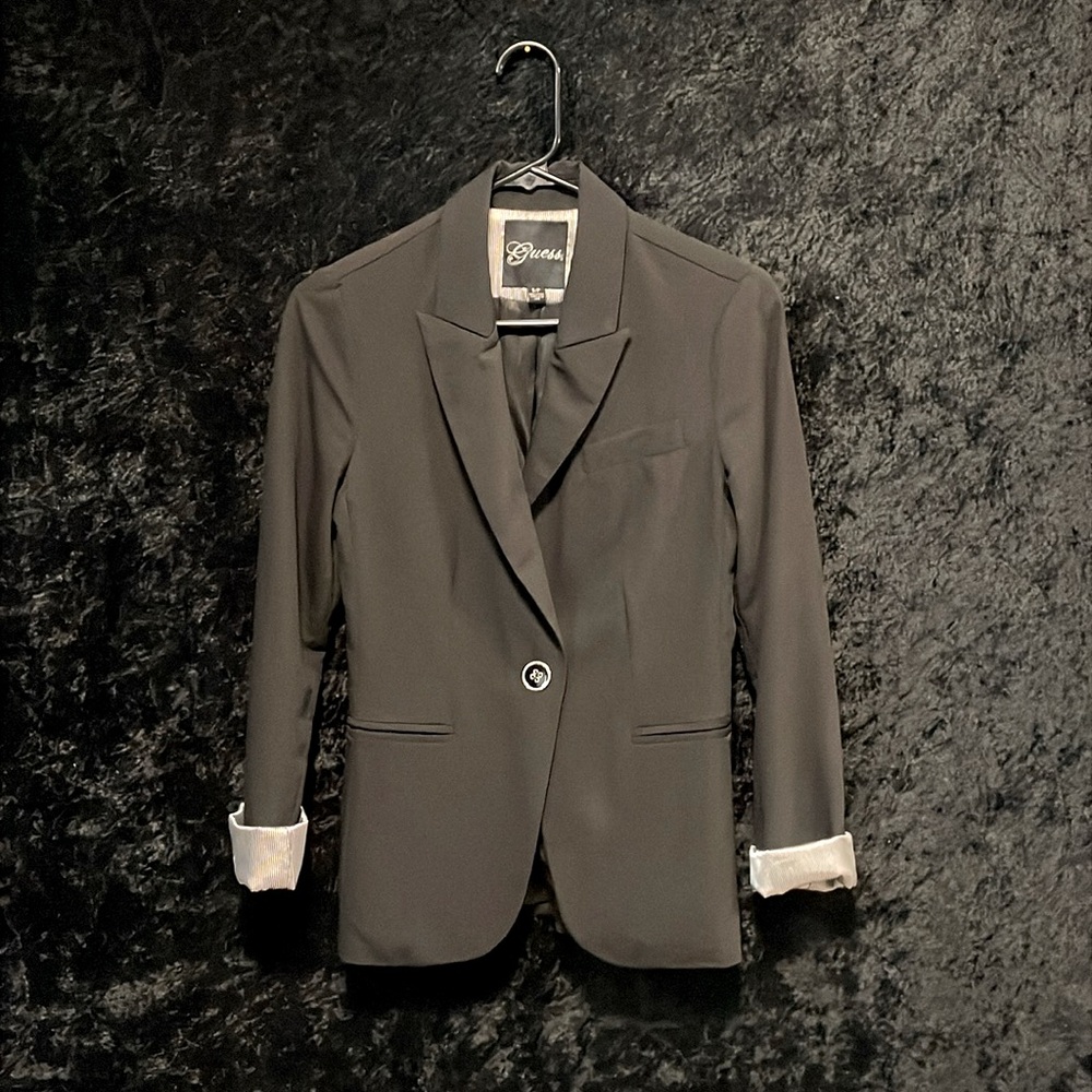 Guess black blazer, size Small